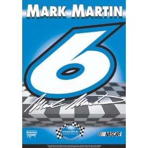  #6 Mark Martin Double Sided 28x40 Banner Sports 
