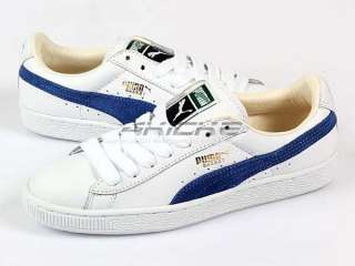 Puma Basket Classic Trainers White Limoges Casual Sneakers 351912 07 