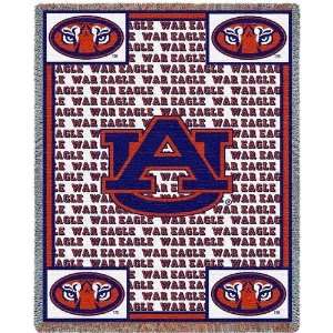  Auburn Univ War Eagles   69 x 48 Blanket/Throw   Auburn 