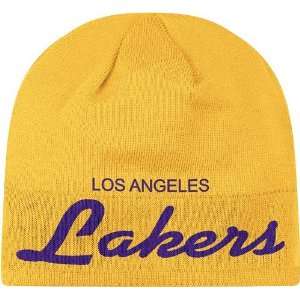 Los Angeles Lakers Anniversary Draft Cuffless Knit Hat  