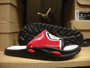 Nike Jordan Camp Slide 3 Black White Sandals Mens Sz 8  