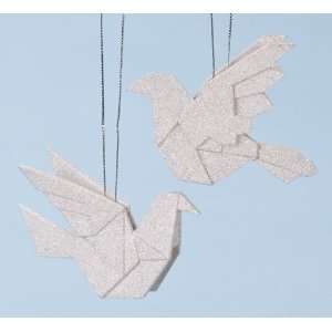  Club Pack of 12 O Holy Night Origami Style Paper Dove 