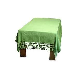 Cotton tablecloth, Lime Style 