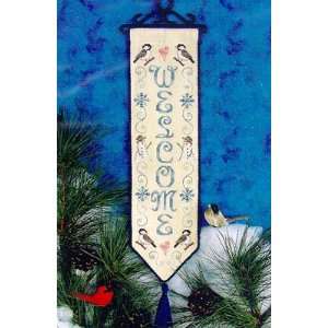    Winter Welcome   Cross Stitch Pattern Arts, Crafts & Sewing