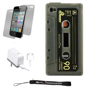 Cassette Shape Cover Skin Case for New Apple iPhone 4 ( 4th Generation 