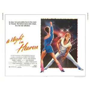  Night In Heaven Original Movie Poster, 28 x 22 (1983 
