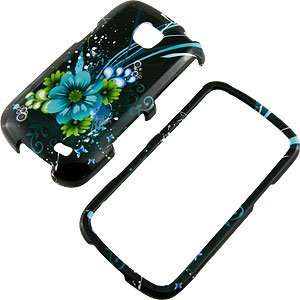 Blue Green Flowers Protector Case for Samsung Illusion i110