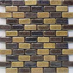   Brick 1x2 in Cimmaron Ceramic Mosaic Tile (Pack of 5)  