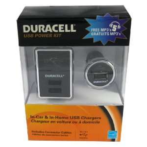  DURACELL USB Power Kit  AC/DC Charger  Energy Star Rated 