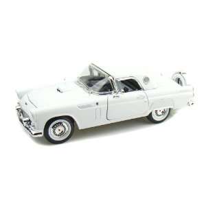  1956 Ford Thunderbird Hardtop 1/18 White Toys & Games