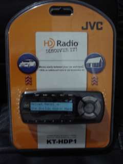JVC KT HDPK1 Transportable HD Radio Receiver, BRAND NEW 046838031687 