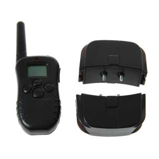   100LV Shock Vibra Remote Dog Training Collar LCD for 2 dogs