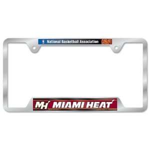  Miami Heat Metal License Plate Frame