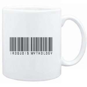  Mug White  Iroquois Mythology   Barcode Religions 