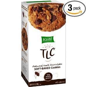  Kashi TLC Cookies, Oatmeal Dark Chocolate, 8.5 Ounce Boxes 