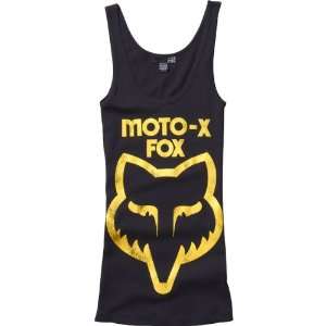  Fox Racing Moto X Fox Girls Tank Casual Shirt/Top   Black 