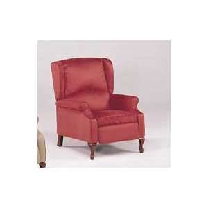 Microfiber Fabric Burgundy Finsh Recliner Chair By Acme Furniture 