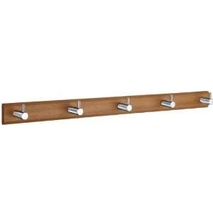  Stainless Steel Brushed Smedbo Coat Rack Five Stainless 
