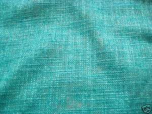 Nice JADE GREEN Nubby Homespun Rayon Linen Fabric   IR  