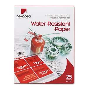  Nekoosa Digital Coated Polyester Copy/Laser Paper, White 