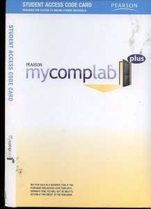 MY COMP LAB PLUS STUDENT ACCESS CODE CARD   SEALED, NEVER BEEN USED 