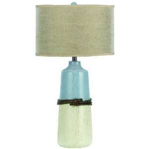  AF Lighting 8259 TL Darcee Table Lamp, Cream Soft Blue 