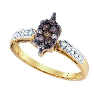  0.40CTW DIAMOND FASHION RING Size 7 Jewelry