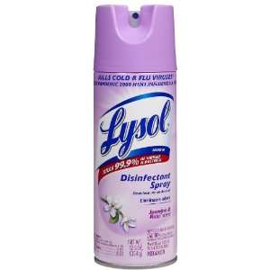  Lysol Disinfectant Spray Jasmine & Rain 12.5 oz