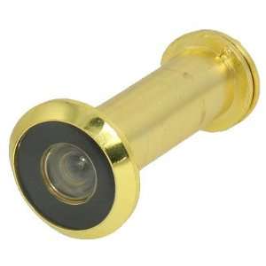 Amico 160 Degree 50 70mm Thick Door Scope Viewer Cover Peep Hole Gold 