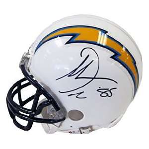  Antonio Gates Autographed / Signed San Diego Chargers Mini 