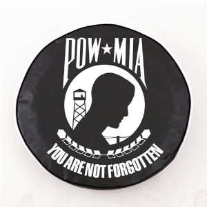  POW/MIA Logo Tire Cover (Black) A H2 Z