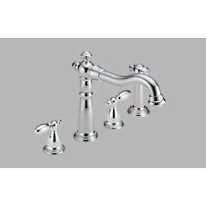 Delta 2256 LHP/H216 Two Handle Kitchen Faucet with Spray Handles In 
