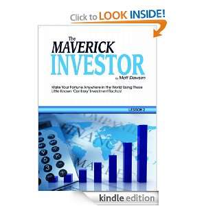 The Maverick Investor Antiques & Collectables Matt Dawson  
