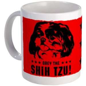  Obey the Shih Tzu Rescue Mug by  Kitchen 