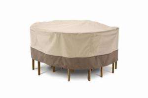 VERANDA PATIO ROUND BISTRO TABLE AND CHAIR SET COVER  