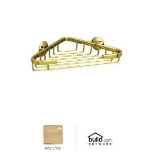 Rohl BSK17IB Inca Brass Accessories Small Corner Basket from the Rohl 