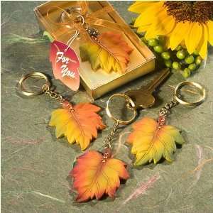  Autumn Themed Key Ring Favors (Set of 36) Baby