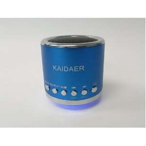  (BLUE) KD MN02 Portable Mini Music SD USB Speaker FM for 