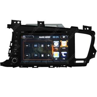   Kia Optima Car GPS Navigation Bluetooth IPOD Radio DVB T TV DVD Player