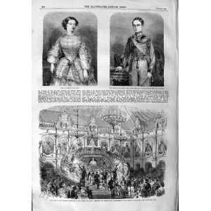   1859 DUCHESS CALABRIA NAPOLEON HOTEL VILLE COURT LOUIS