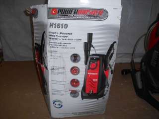 ELECTRIC POWERED HIGH PRESSURE WASHER MODEL H1610  