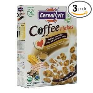 Cerealvit Coffee Flakes Gluten Free Cereal, 13.2500 Ounce (Pack of 3 