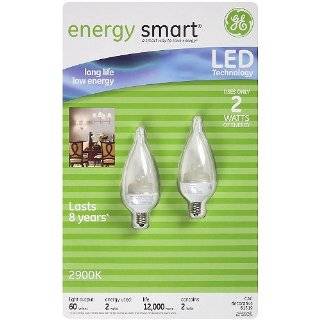 GE energy smart LED 2 Watt Decorative Bulbs   2 pk.