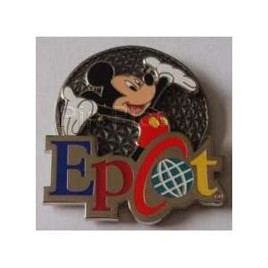   World   WDW   Epcot Logo with Mickey Mouse Pin 60683 