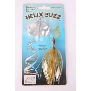  Fishbelly Helix Buzzbait White Crappie