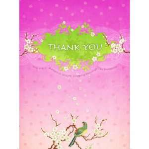  Tree Free Greeting Cards Thank You (pack of 6)