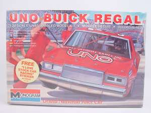 Monogram Uno Buick Regal 1 Stock Race Car Model Kit NIB  
