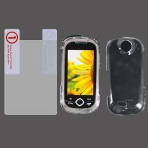 Samsung R710 Transparent Clear Cover Hard Protector Case With Crystal 
