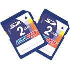   Memory Card 2x 2GB Standard Secure Digital (SD) Memory Card (1 Twin