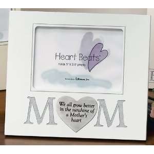  Pack of 4 Heart Beats MOM 3.5 x 5 Picture Frames